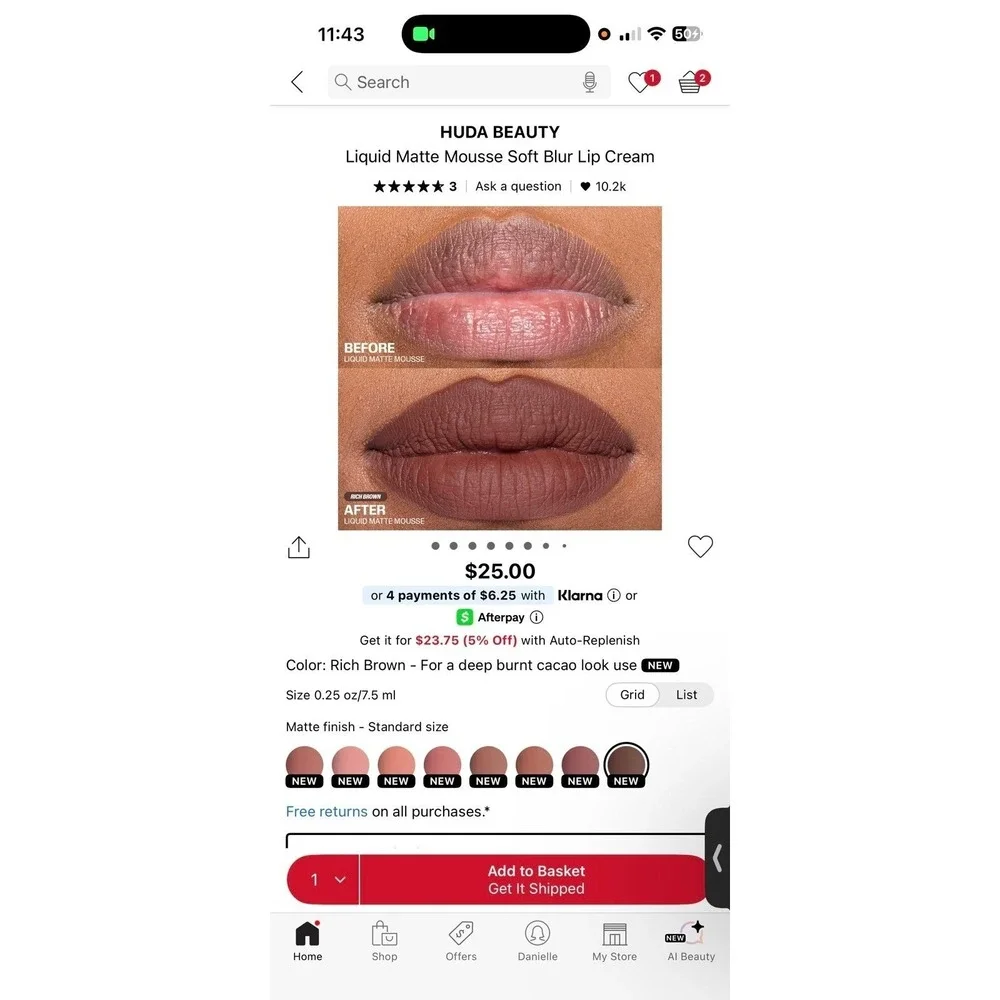 HUDA BEAUTY huda beauty